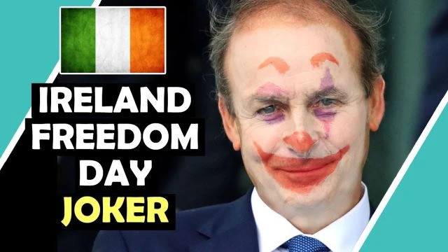 Ireland FREEDOM DAY JOKERS / Hugo Talks #lockdown