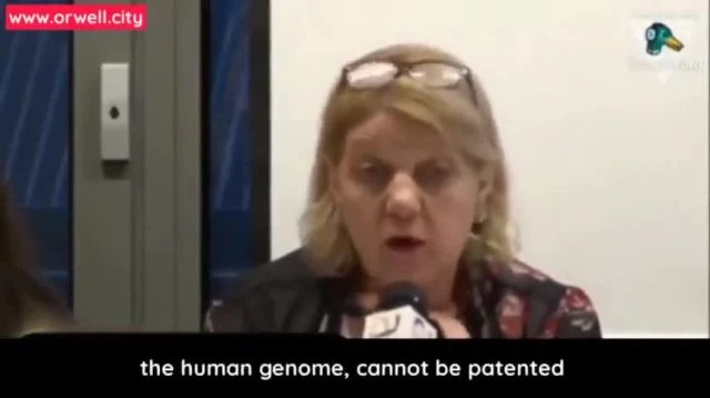 DR CHINDA BRANDOLINO - IF DNA IS GENETICALLY ALTERED IT IS PATENTED