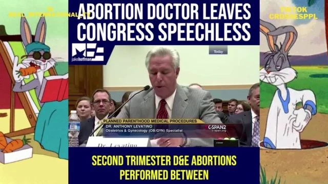 Abortion Dr Anthony Levatino Leaves Congress Speechless