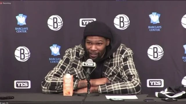 Kevin Durant calls for NYC mayor to figure out his vaccine policy which prevents Kyrie Irving fro