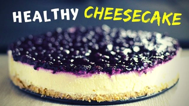 Easy No Bake Blueberry Cheesecake (With oatmeal crust)