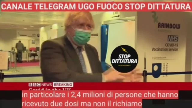 Retarded Boris admits 90% in Intensive Care are double inoculated