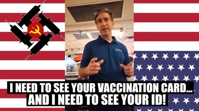 Brooklyn restaurant altercation over UNVAXXED man without a VACCINE PASSPORT ID CARD!