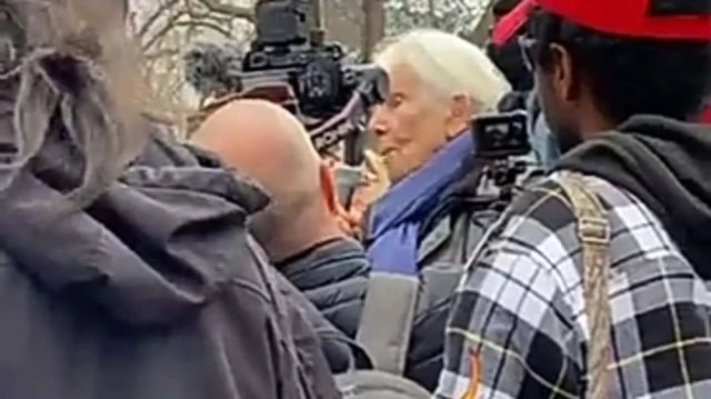 93-year-old woman talks about how this is very much like the Holocaust