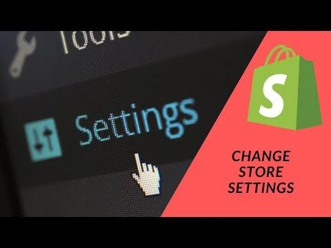 Shopify Tutorial  How To Start a Profitable eCommerce Store Pt 11 - Changing the Store Settings