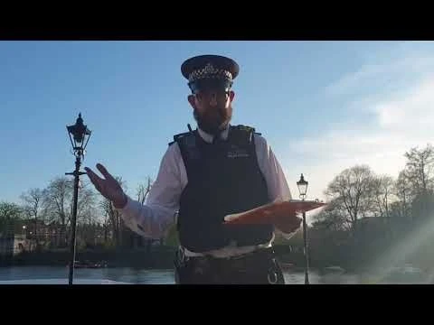 Arrested for being sat on a park bench! On my own!