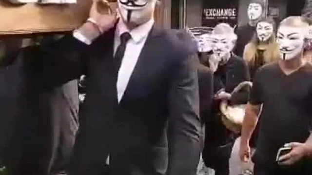 ⁣⁣Queenstown New Zealand   Locals hold a funeral  for freedom as the tyrant Ardern has seemingly str
