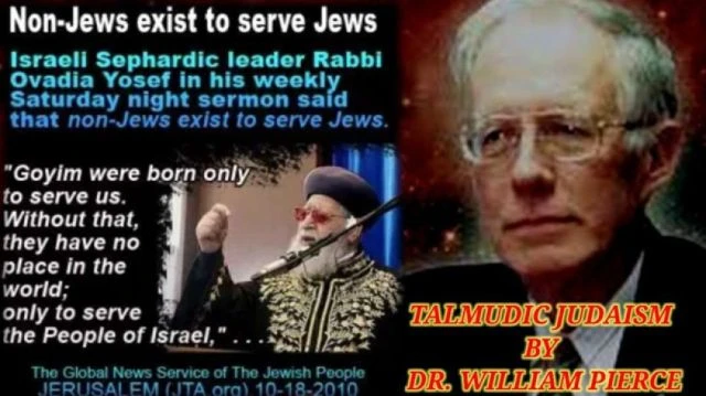 Dr William Luther Pierce - Talmudic Judaism