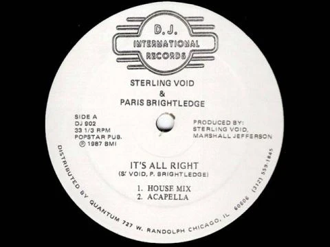 Sterling Void & Paris Brightledge - Its Gonna Be Alright (House Mix)