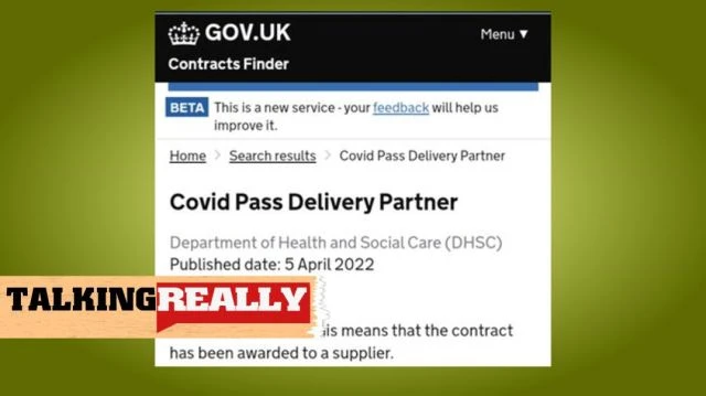 new 18m contract for covid pass app