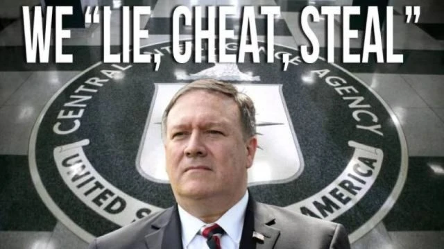 Mike Pompeo: We Are In A Live Exercise - We Lied We Cheated We Stole