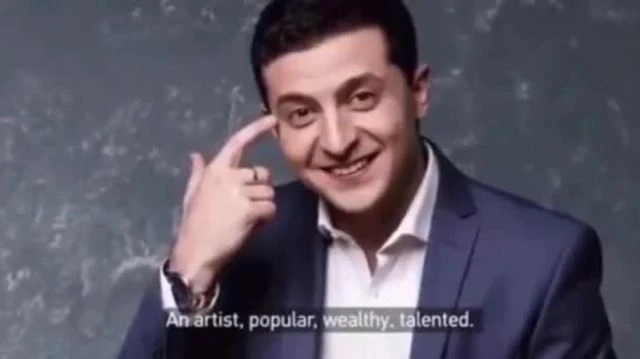 ‼️Short clip from a documentary that shows Zelensky performing a stand up comedy skit in 2015  Shockingly rev