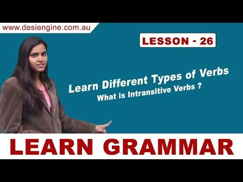 Lesson - 26 Learn Different Types of Verbs | Learn English Grammar | Desi Engine India