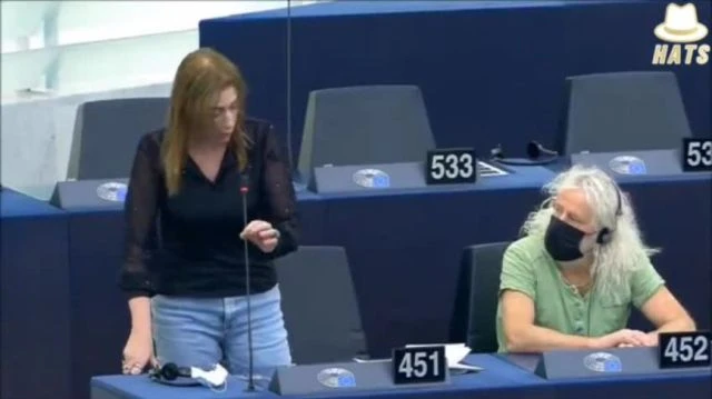 Irish MEP Clare Daly calling out the insane Ukraine agenda in parliament