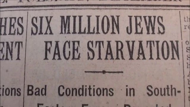 Six Million Jews Newspapers 1915-1938