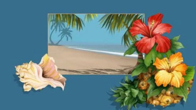 A Tropical Treat - animated ecard by Jacquie Lawson