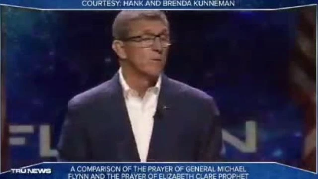 General Michael Flynn plagiarizes a PRAYER from Prophet Elizabeth Clare!