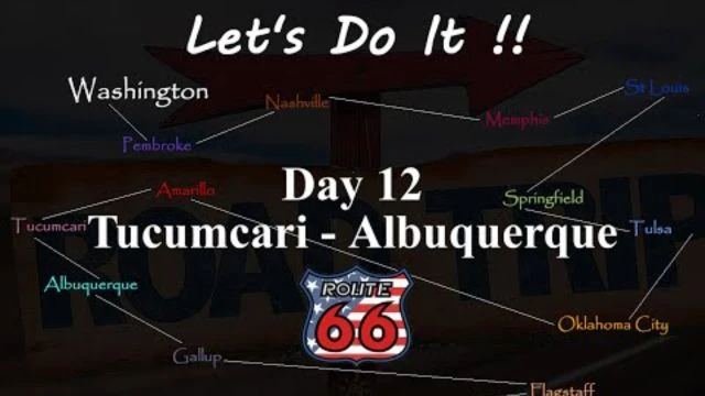 American Road Trip Route 66 Day 12 Tucumcari to Albuquerque