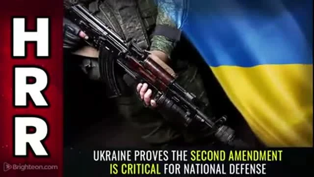 Ukraine proves the SECOND AMENDMENT is critical for national defense