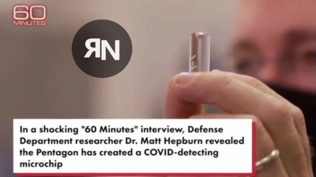 BIOMETRICS: DOD Releases the COVID Detecting Microchip! - WTF?! - #RESIST #MEDICALTYRANNY