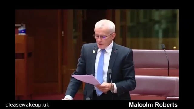 Australian Senator with a powerful speech