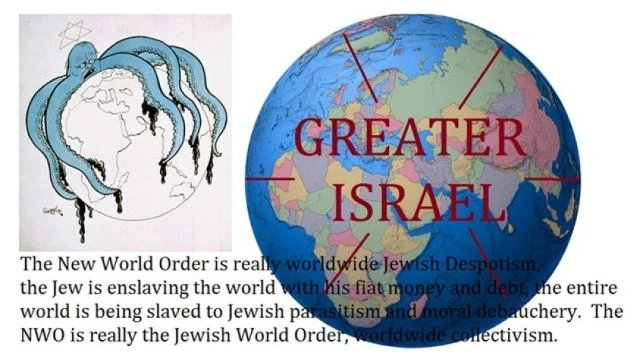 Edomite Canaanite Jews Want The Whole World Not Just Greater Israel