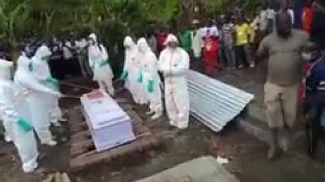 Fake kowid funeral in Uganda BUSTED