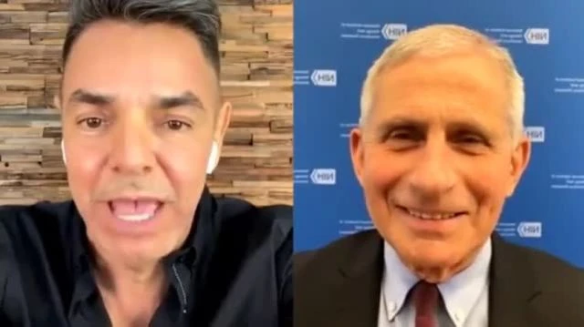 Anthony Fauci gets scientifically grilled by Eugenio Derbez about the Covid-19 vaccines