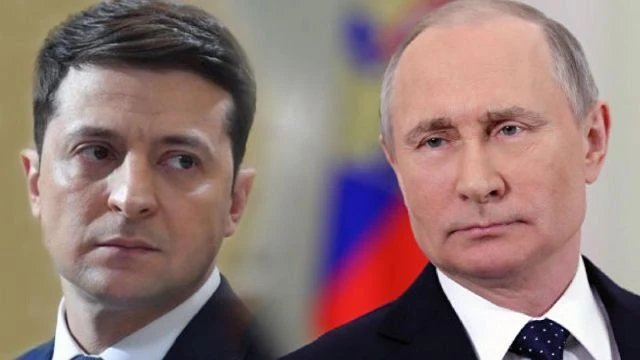 Russia Vs Ukraine - Jew Vladimir Putin Vs Jew Volodymyr Zelensky