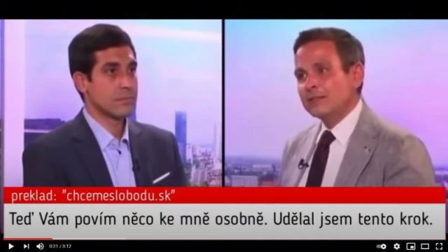 V rakouské televizi - vakcina je největší fraška