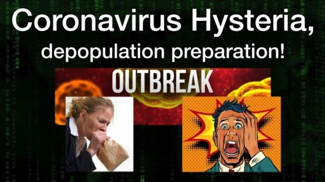 Coronavirus Hysteria depopulation preparation!