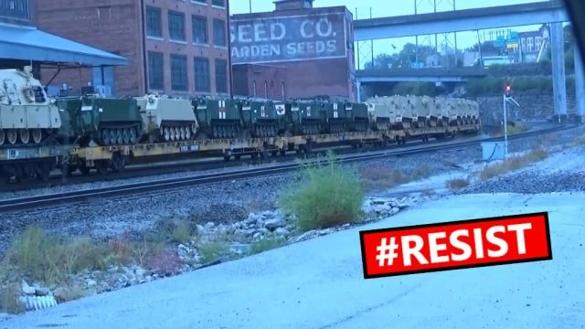 Tanks on Trains in Kansas City - 102721 - Lots of em - Watch