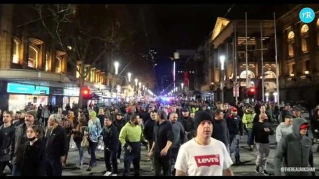 Snap Protest In Response To Lockdown 60 Melbourne Australia (20210805)