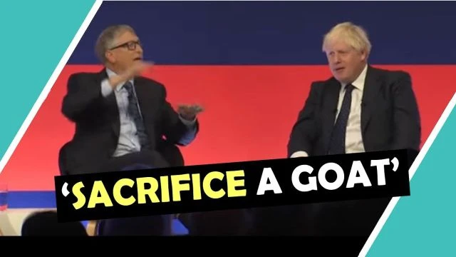 Boris Johnson And Bill Gates Talk GOATS / Hugo Talks #lockdown