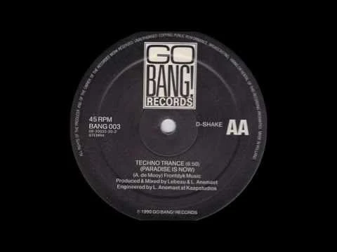 D-Shake - Techno Trance (Paradise is Now) (1990)