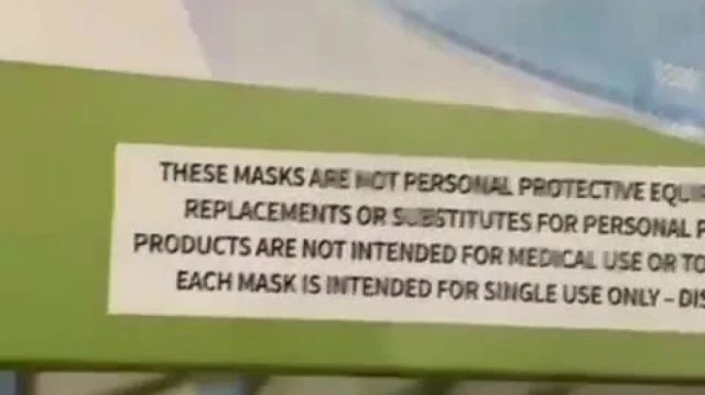 What are they for? - masks