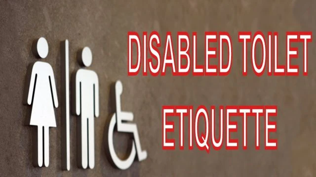 Disabled RADAR key Toilet Etiquette