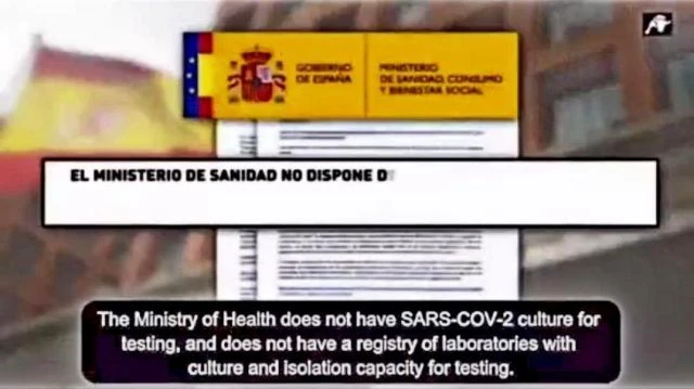 SPAINS TV-NO PROOF THE COVID 19 VIRUS EXIST