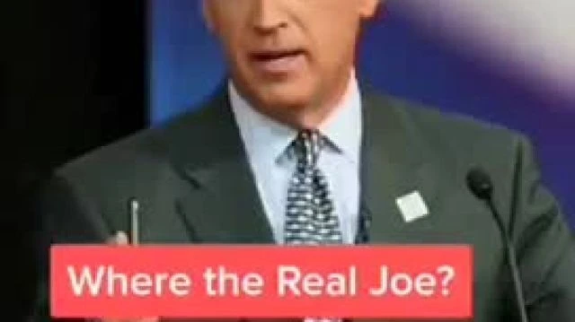 WHERES THE REAL JOE BIDEN?