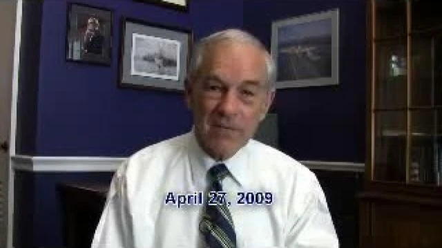 Congressman Dr Paul on the Swine Flu (2009) and the Swine Flu (1976)