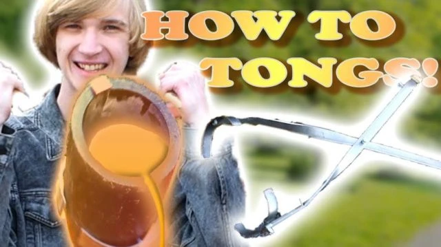 HOW TO MAKE TONGS FOR MOLTEN METAL / CRUCIBLE FOUNDRY TONGS (EASY) (Tongs with 3 steel bars)