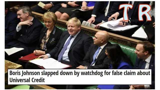 Bojo Universal Credit (outcome claims) lies consistently proven [YT UPLOAD]