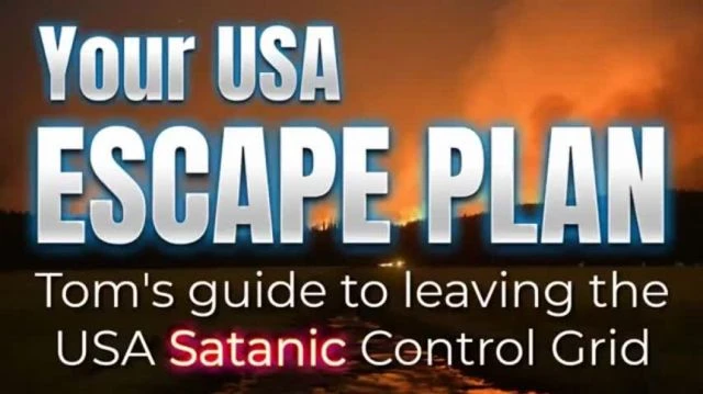 TOMS HOW TO LEAVE THE USA SATANIC CONTROL GRID -SAVE YOUR FAMILY  YOUR LIFE: FRIENDS OF D