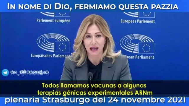 MEP Francesca Donato - Why vaccinate everyone they are gene therapies they don´t work - spa sub