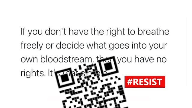 QR CODE HELL! - #RESIST #MEDICALTYRANNY