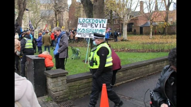 FREEDOM PROTEST HIGHLIGHTS - YORK 4TH DECEMBER 2021