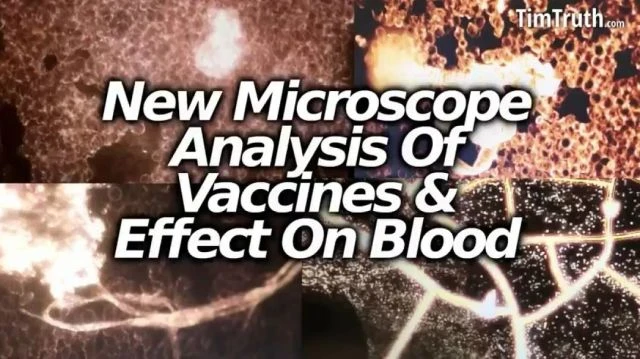 Microscope Analysis of Vaccines on Blood