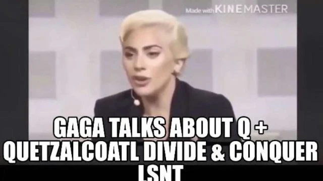 ⁣Lady Gaga Talks Quetzalcoatl Divide & Conquer Chessboards