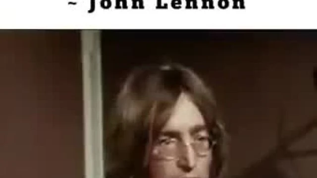 OUR SOCIETY IS RUN BY INSANE PEOPLE | JOHN LENNON