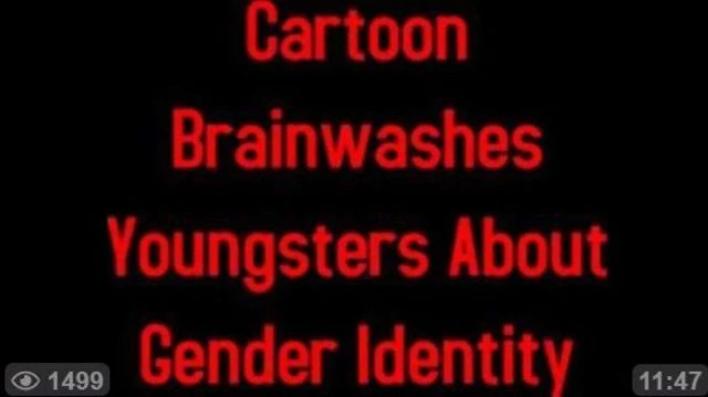 SICK SODOMITE COMMUNIST CARTOON BRAINWASHES YOUNGSTERS ABOUT GENDER IDENTITY LGBTQPSKDMFNCNDUSKAD5